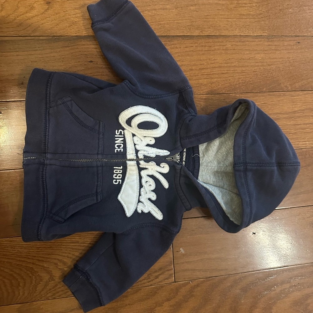 OshKosh B'gosh Dark Blue Kids Hoodie